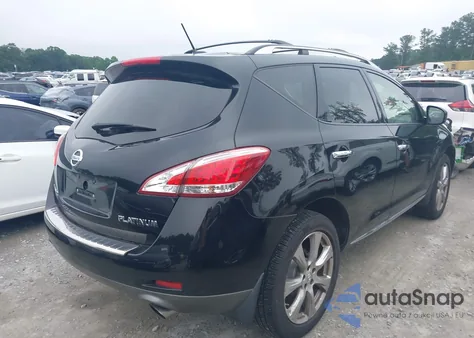 2012 Nissan Murano Le из США, поврежденный, VIN JN8AZ1MU8CW116355